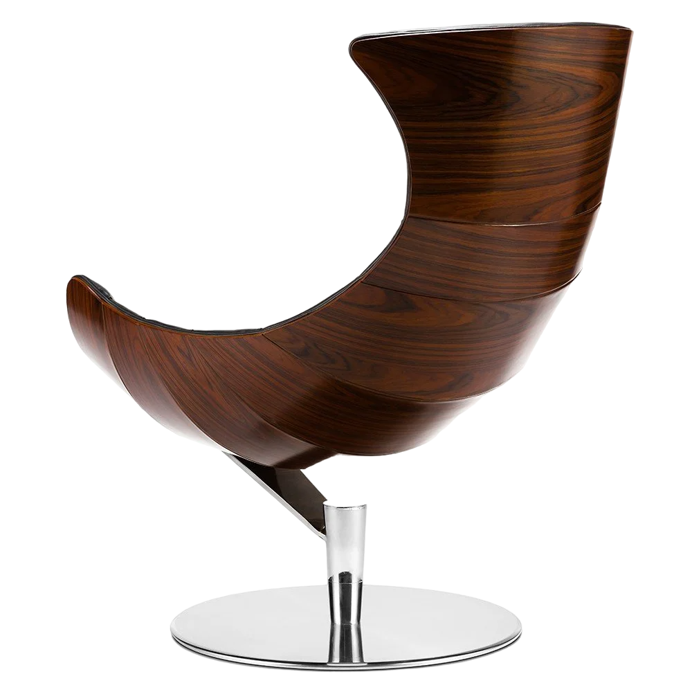 Krēsls Dot Design Vasto ar kāju balstu dabīga āda 73x99x52 cm - N1 Home