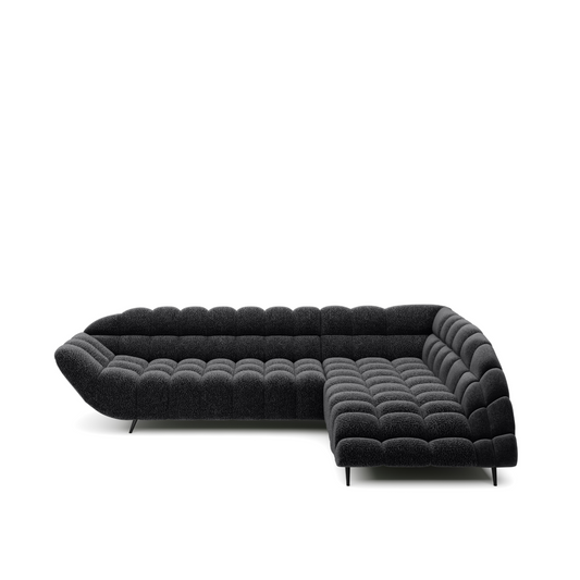 Dīvāns POKO 278/94/197 cm melns