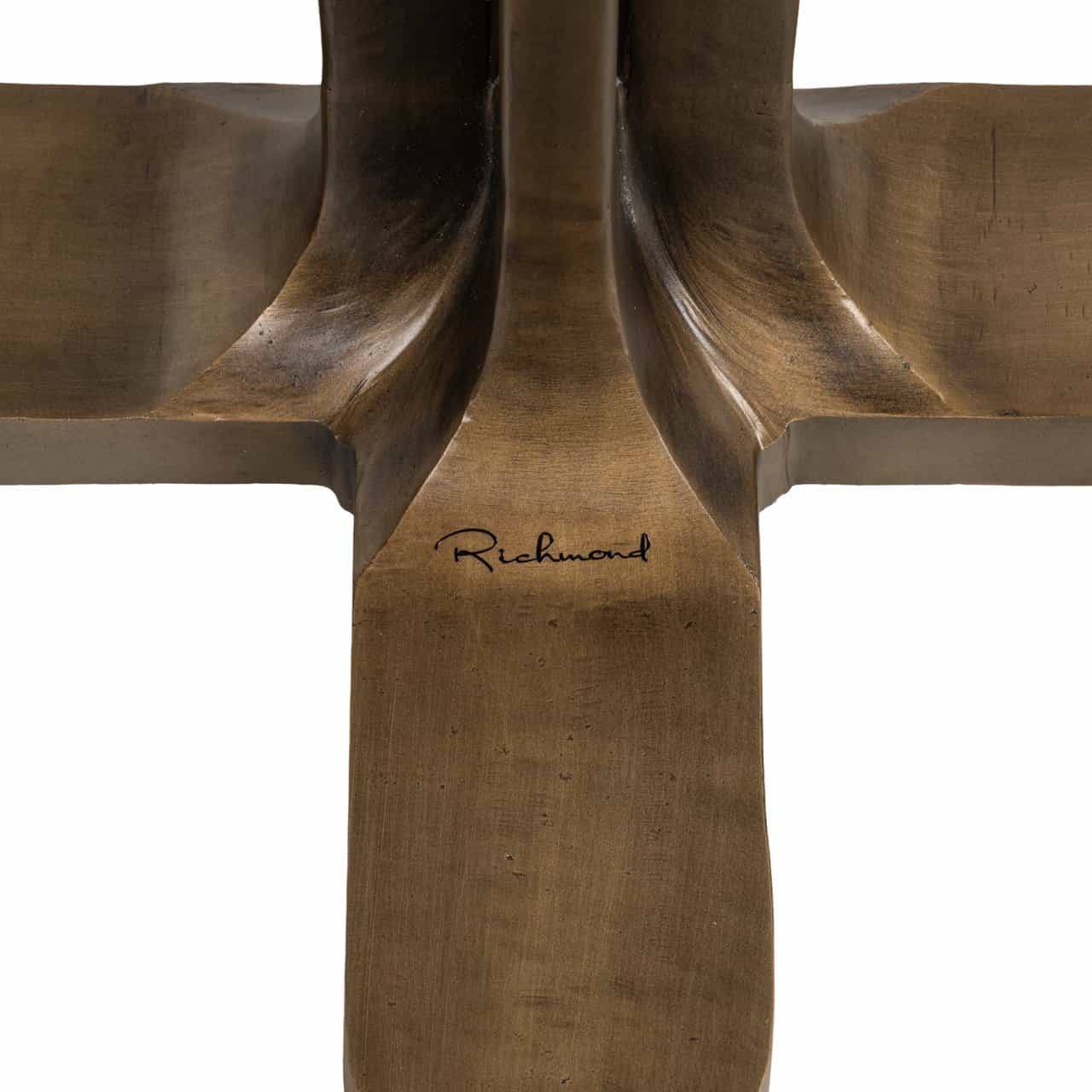 Bāra galds Revelin Richmond Interiors 80/105/80 cm tumši brūns - N1 Home