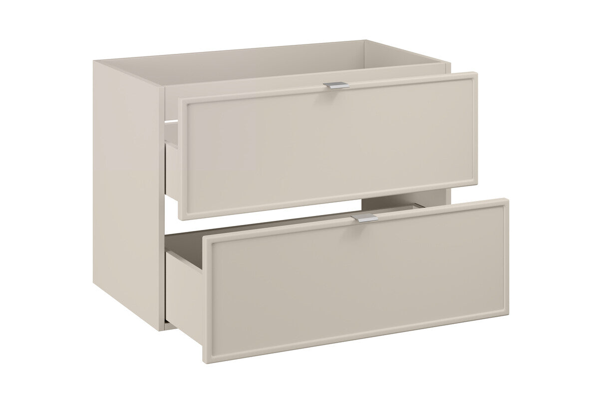 Vannas istabas mēbeļu komplekts Bell S 80 cm kašmirs/ozols - N1 Home