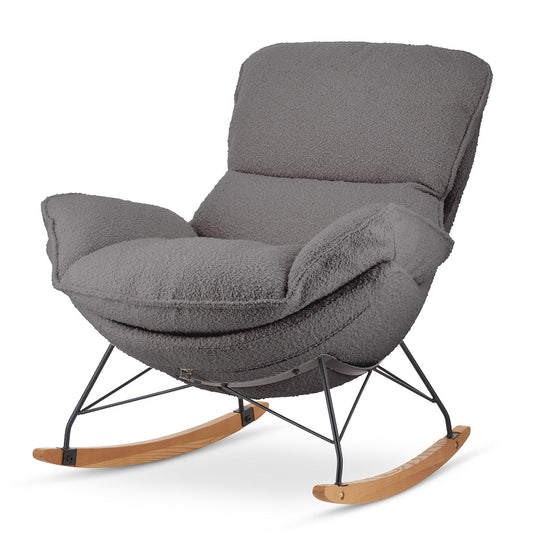 Krēsls Dot Design Berco bukla 100 × 80 × 95 cm tumši pelēks - N1 Home