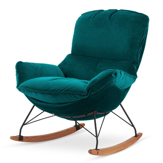Krēsls Dot Design Berco samta 100 × 80 × 95 cm jūras zils - N1 Home