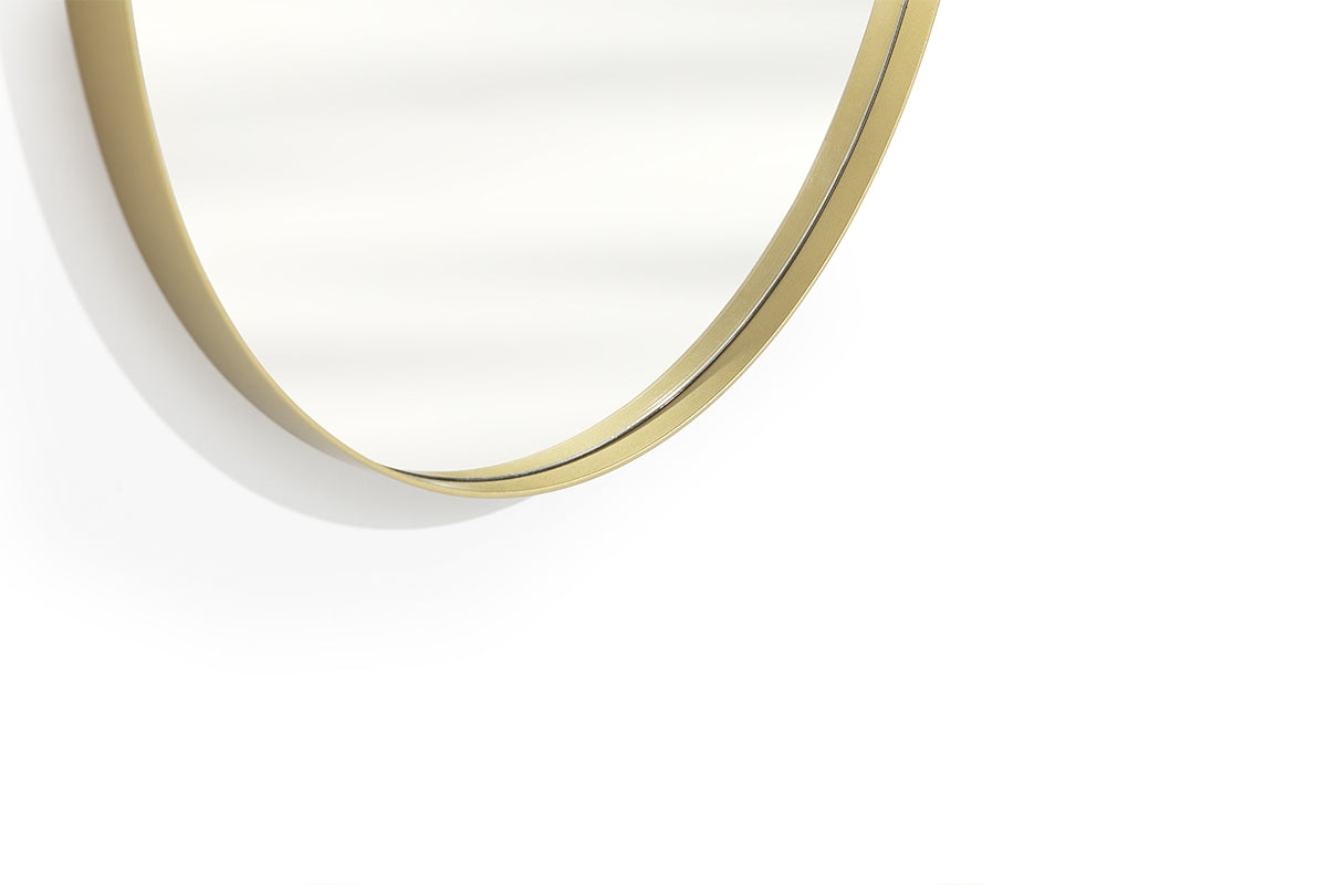 Piekaramais spoguļis rāmī AUSTIN 60 cm zelts - N1 Home