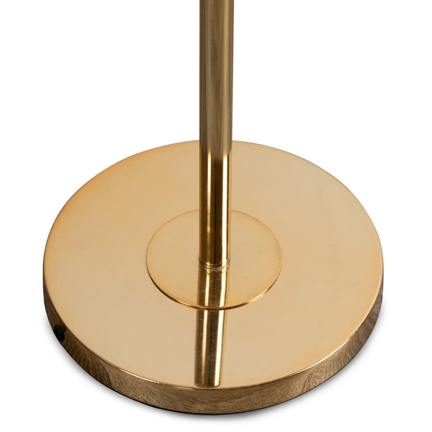 Stāvlampa Beno 46/163 cm melns/zelts - N1 Home