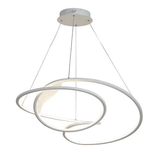 Piekaramā lampa Alma 80/150 cm balts - N1 Home