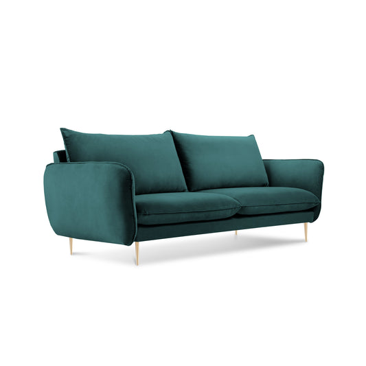 Dīvāns Cosmopolitan Design  Vienna 200x92x95 cm jūras zaļs - N1 Home