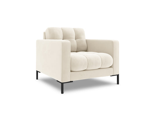 Atzveltnes krēsls Cosmopolitan Design Bali 87x92x75 cm krēms - N1 Home