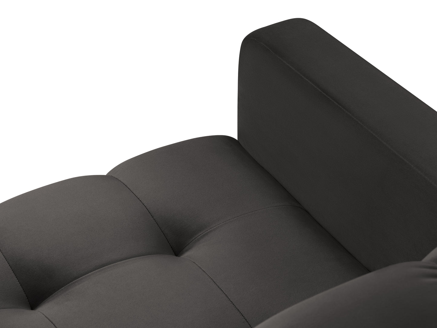 Atzveltnes krēsls Cosmopolitan Design Bali 87x92x75 cm tumši pelēks - N1 Home