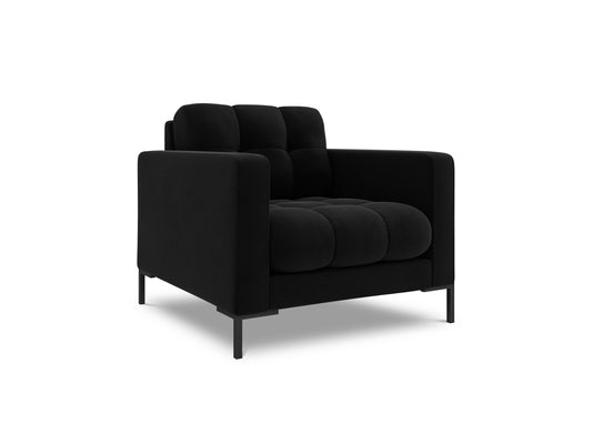 Atzveltnes krēsls Cosmopolitan Design Bali 87x92x75 cm  melns - N1 Home