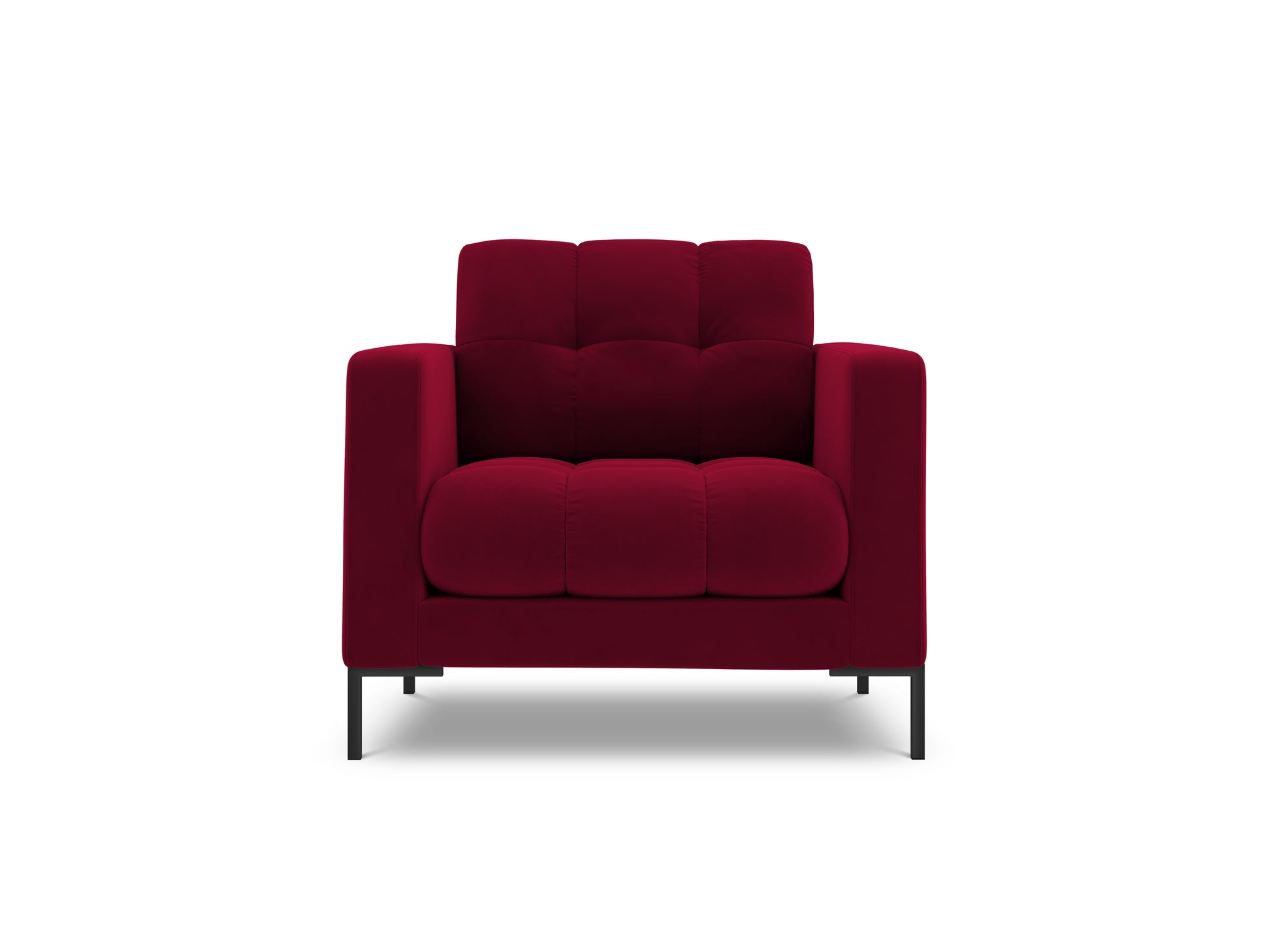Atzveltnes krēsls Cosmopolitan Design Bali 87x92x75 cm rubīns - N1 Home