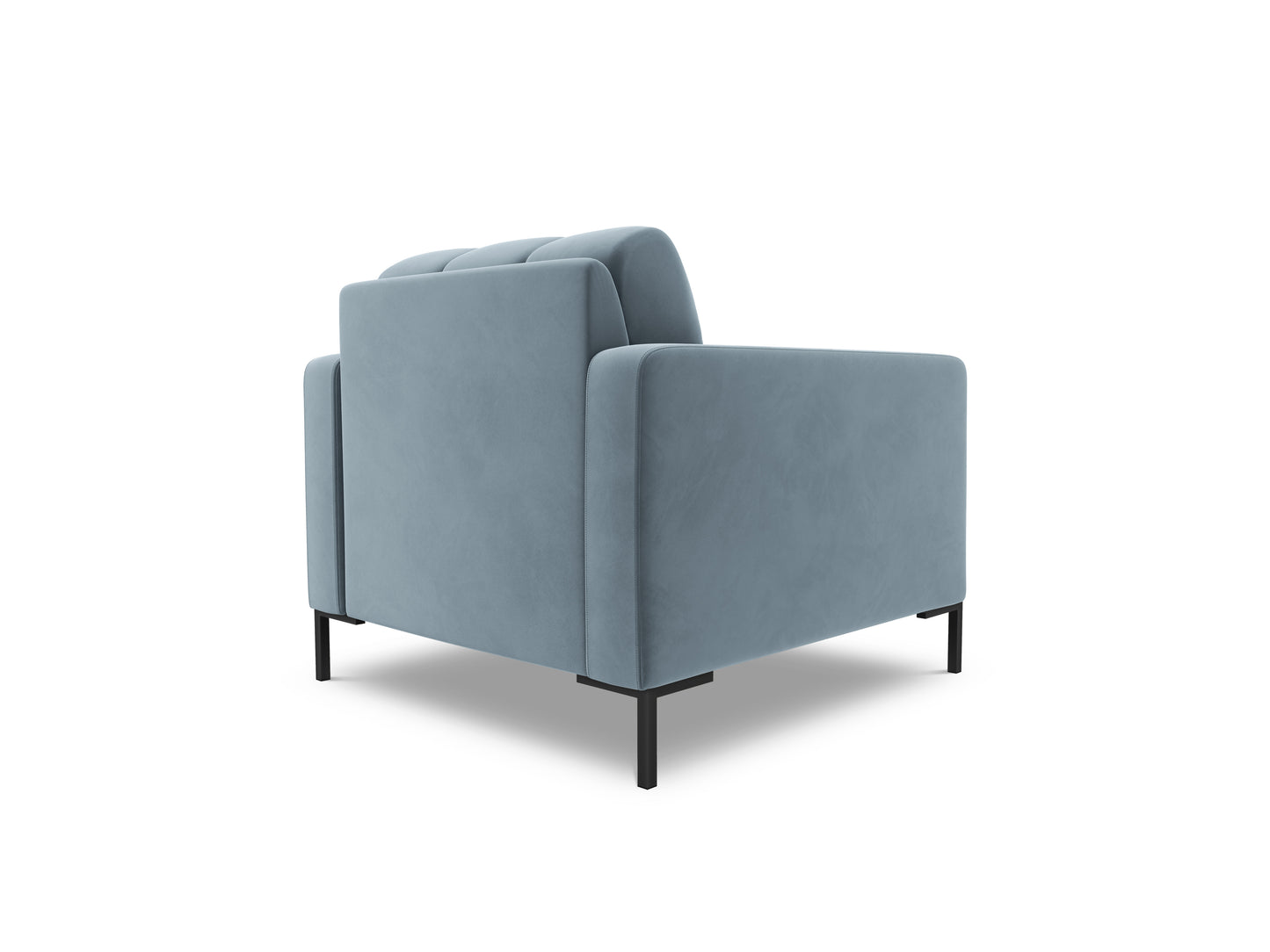 Atzveltnes krēsls Cosmopolitan Design Bali 87x92x75 cm gaiši zils - N1 Home