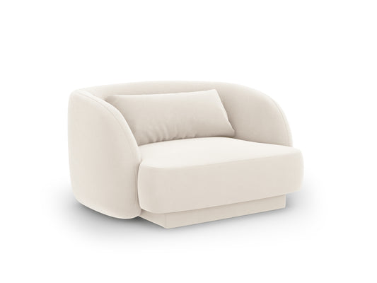 Atzveltnes krēsls Cosmopolitan Design Tulum 109x85x74 krēms - N1 Home