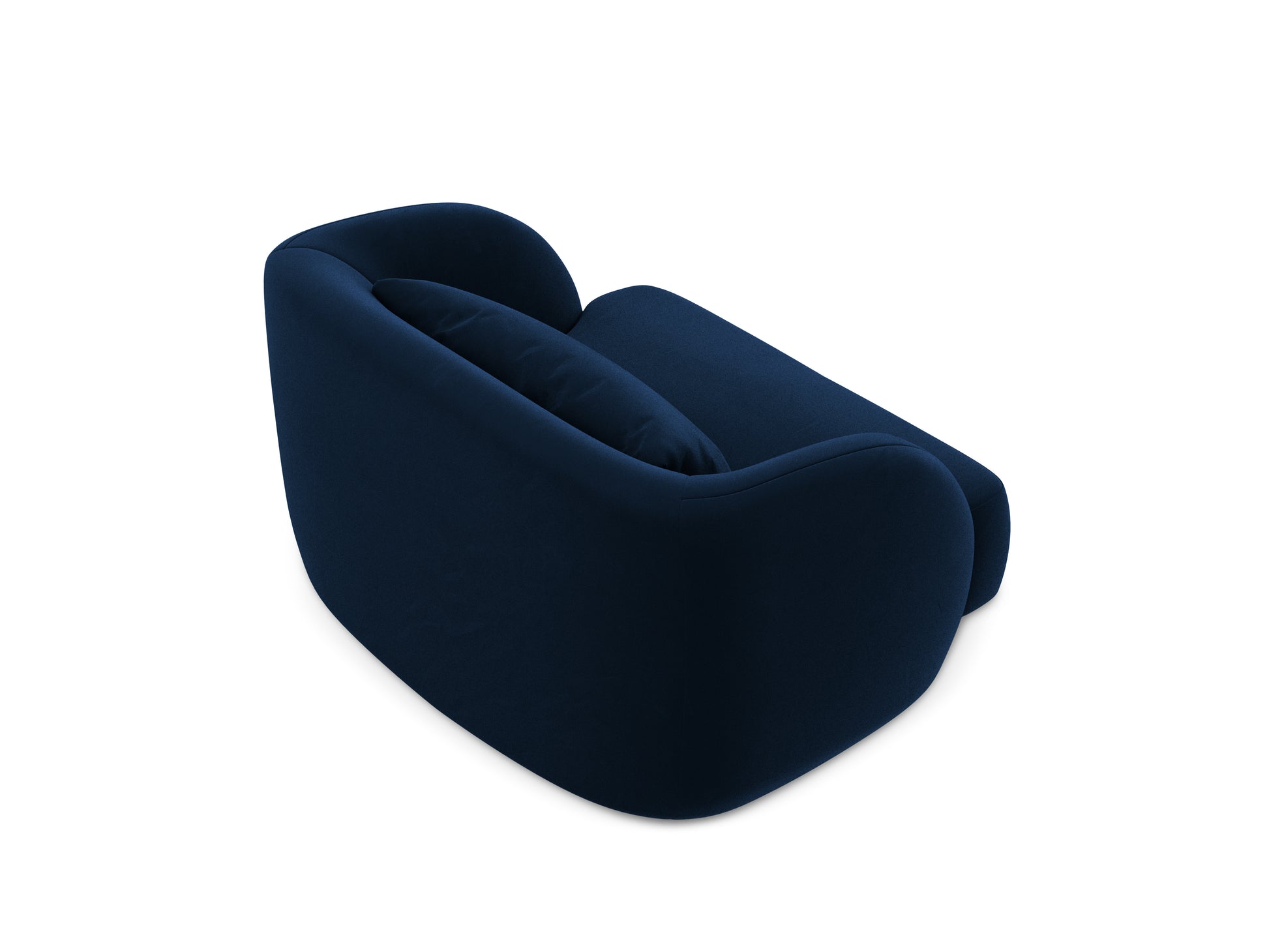 Atzveltnes krēsls Cosmopolitan Design Tulum 109x85x74 zils - N1 Home