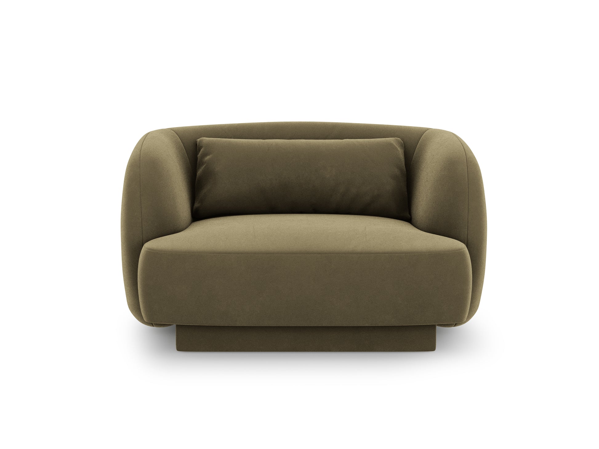 Atzveltnes krēsls Cosmopolitan Design Tulum 109x85x74 tumši bēšs - N1 Home