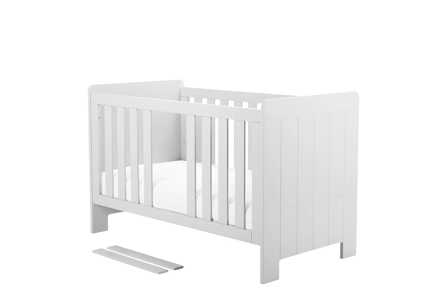 Gulta ar matraci CAMU 140/70 cm balts - N1 Home