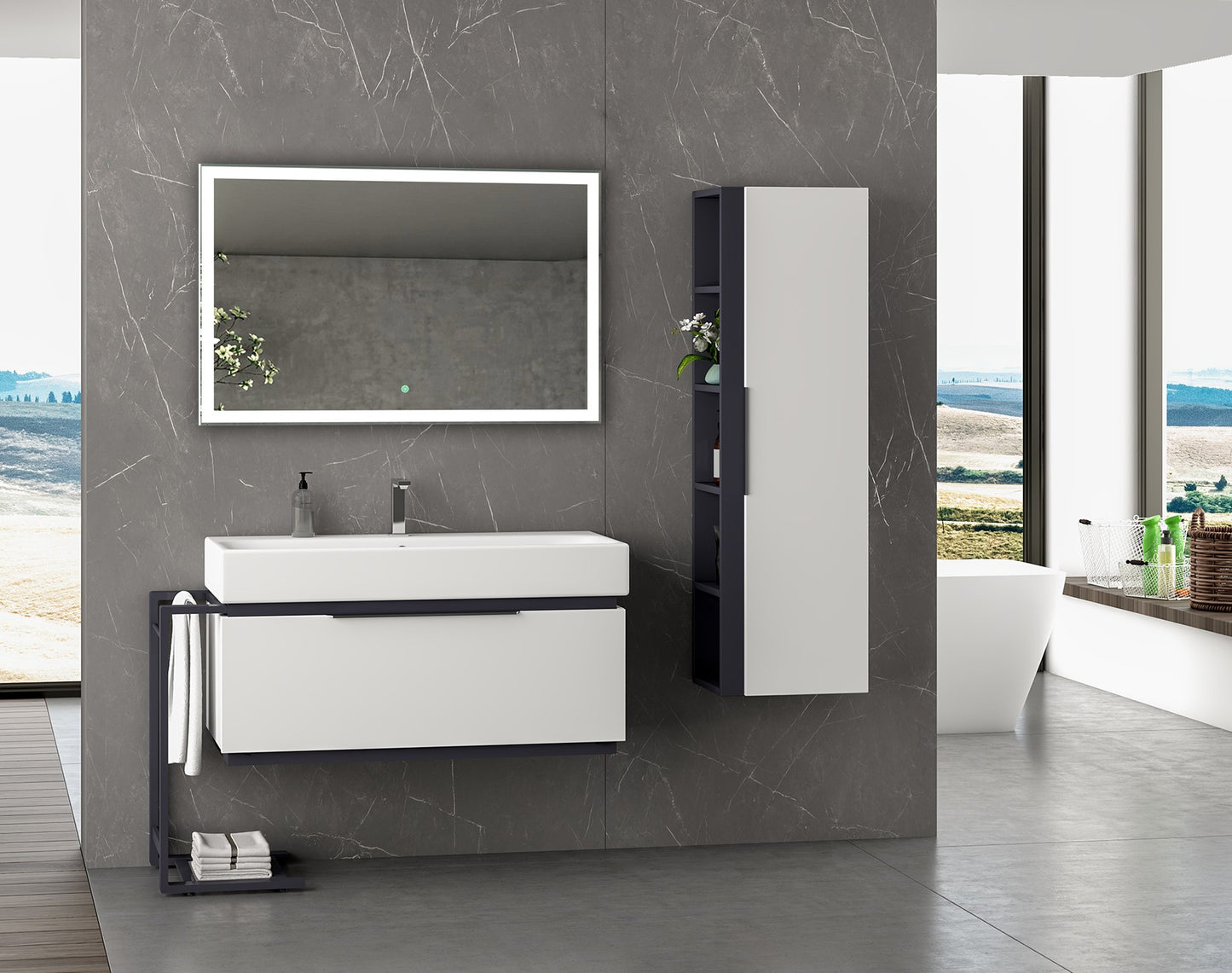 Spoguļi Liba ar 100/65 cm - N1 Home