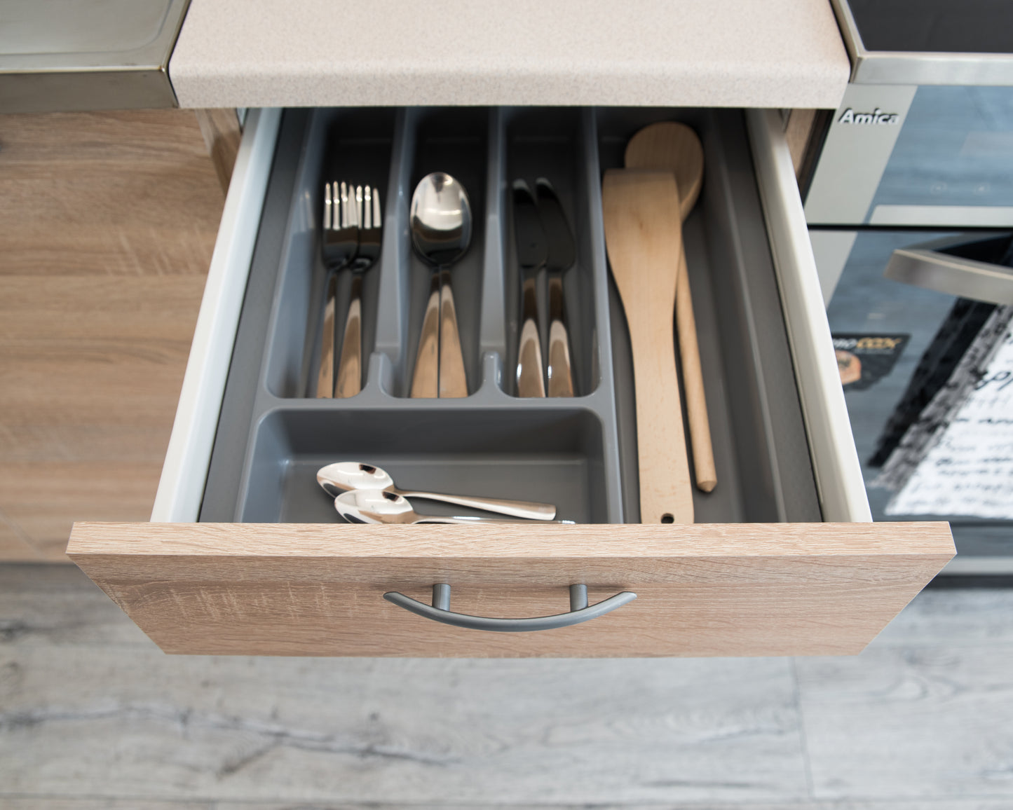 Virtuve MOKA 240 cm sonoma ozols - N1 Home