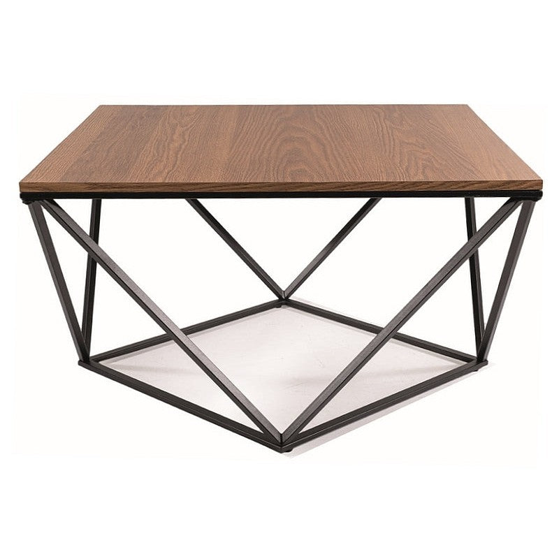 SL A sols, riekstkoks / melns 80x80 cm - N1 Home