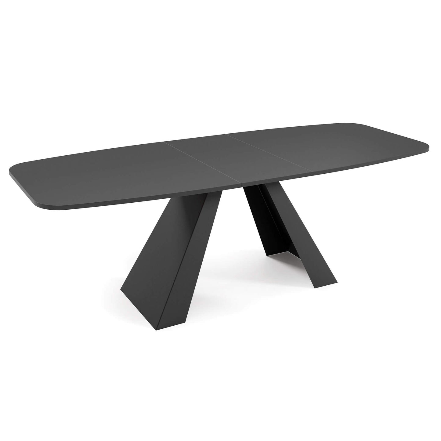 Galds Myra 160/76/80 cm melns - N1 Home