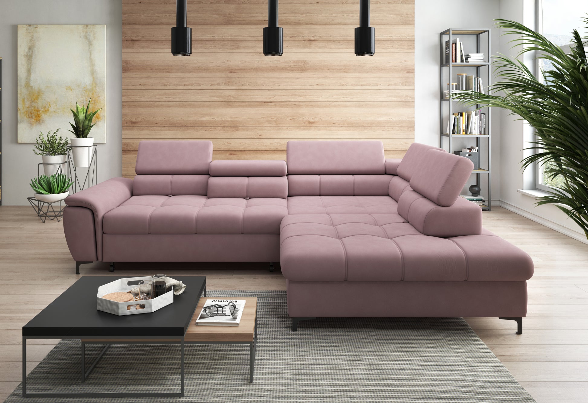Dīvāns DENI 290/108/217 cm - N1 Home