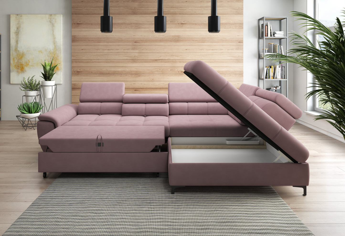 Dīvāns DENI 290/108/217 cm - N1 Home