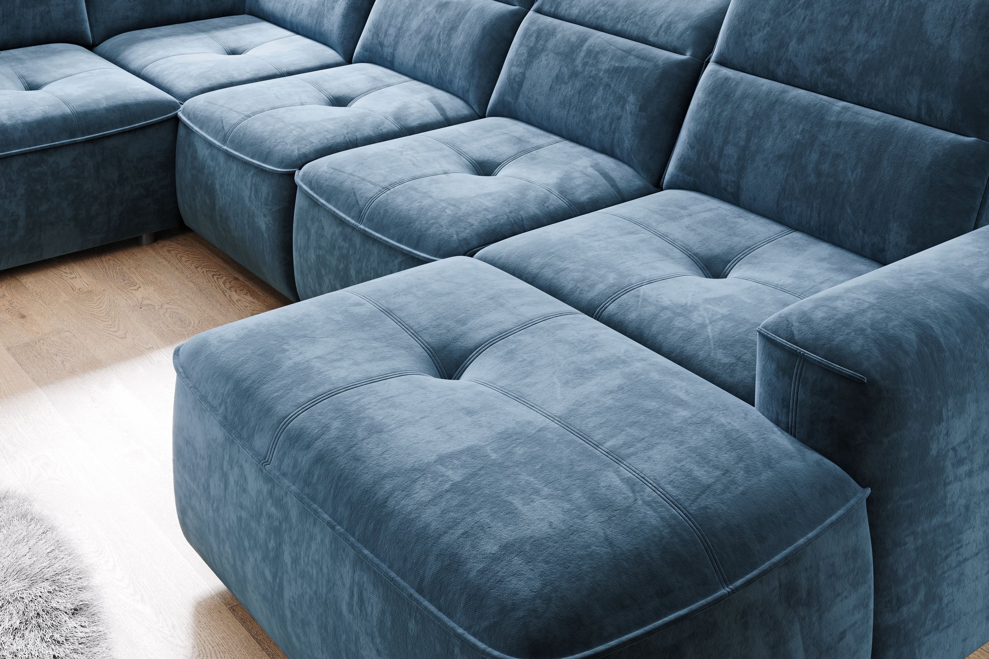 Dīvāns KOLO XL 376/227/182 cm - N1 Home