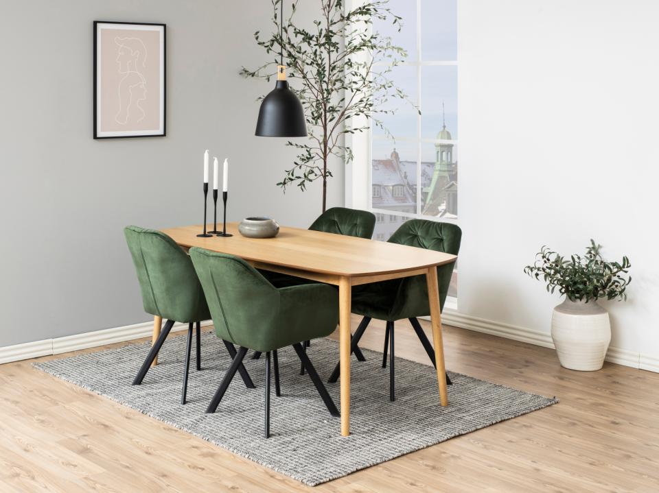 Krēsls Lols 57/61/81 cm meža zaļš - N1 Home