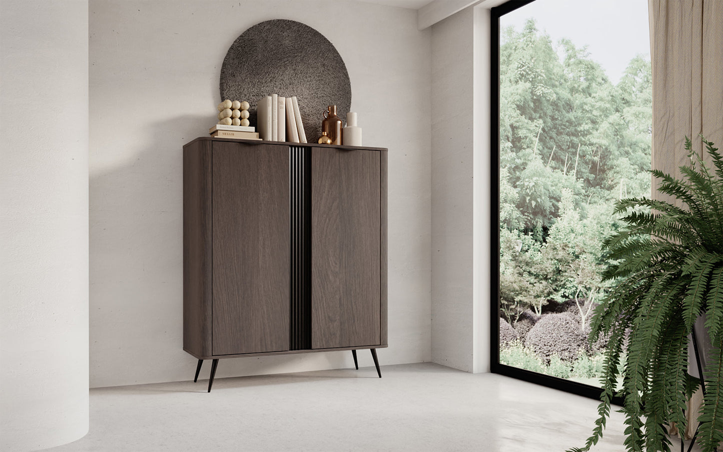 Kumode Verto 134/113/38 cm Dunin ozols