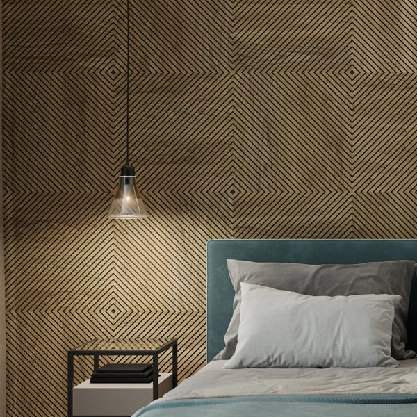 Frēzēti paneļi Breks 60/60 cm Amerikāņu valrieksts