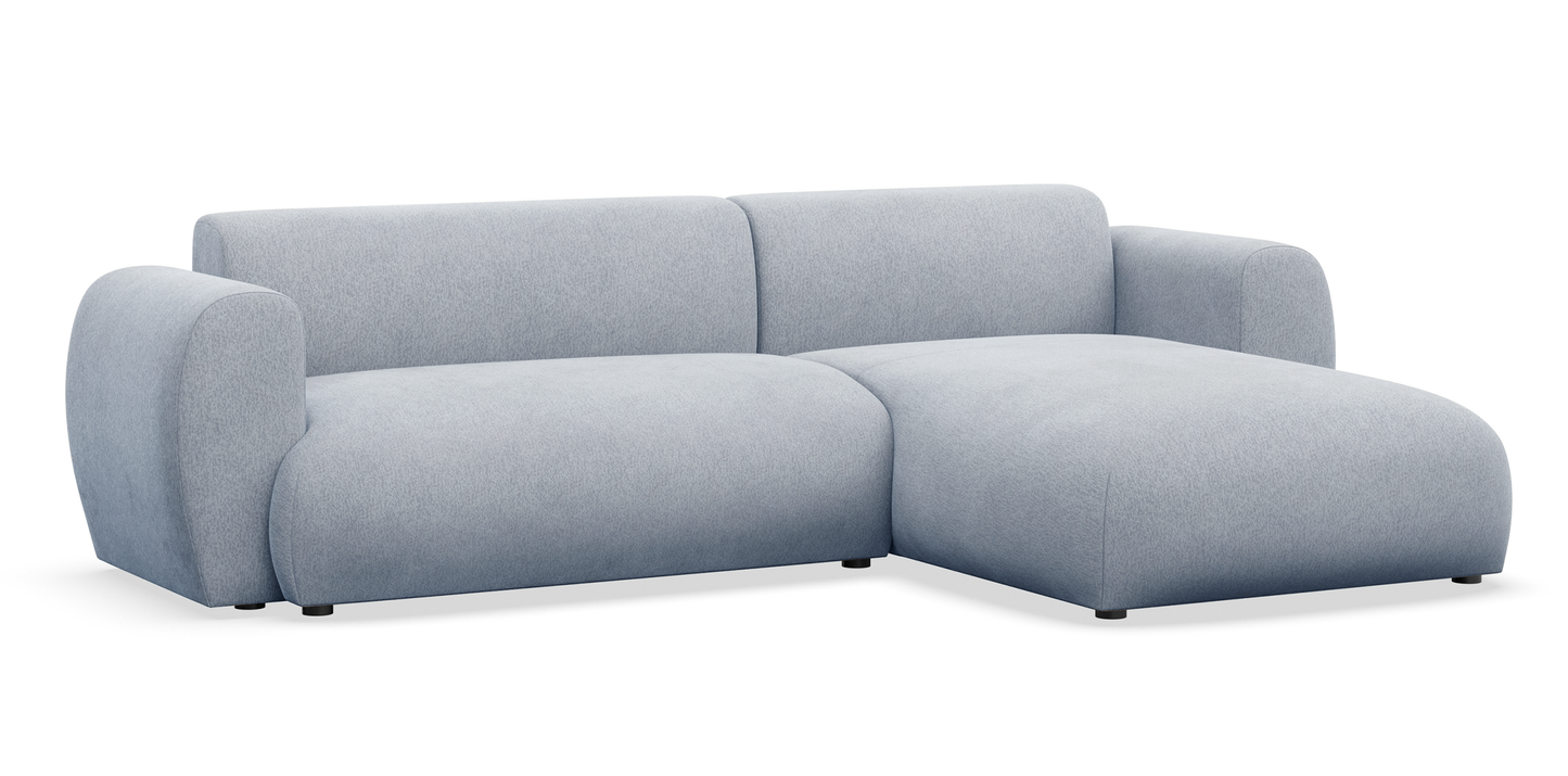 Dīvāns Emil 74/262/156 cm Misterio 70