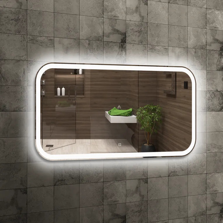 Spoguļi Prisma ar LED 60/80; 80/60; 80/80; 120/60 cm - N1 Home