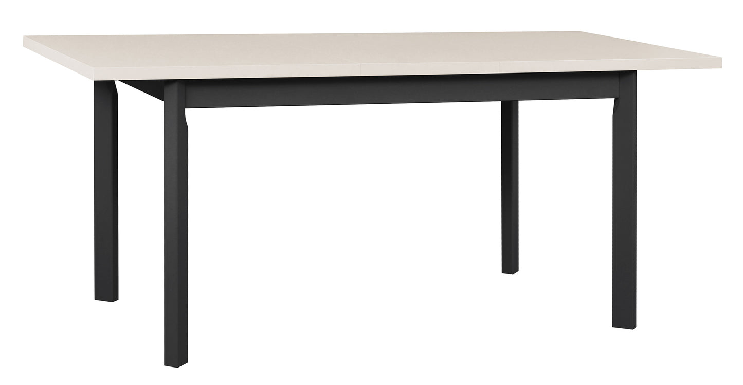 Galds Banto 120/78/80 cm melns/kašmirs