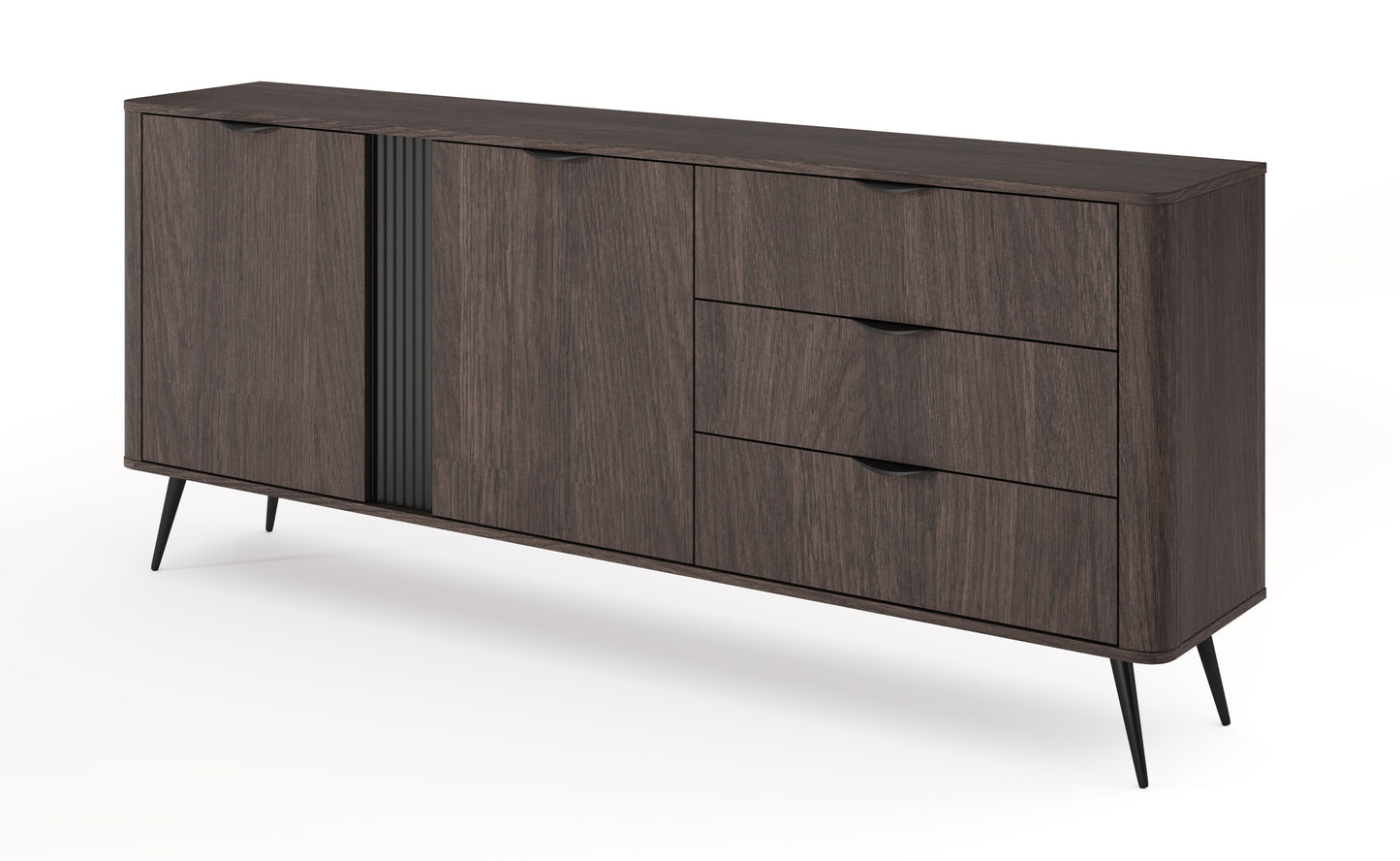 Kumode Verto 81/195/38 cm Dunin ozols