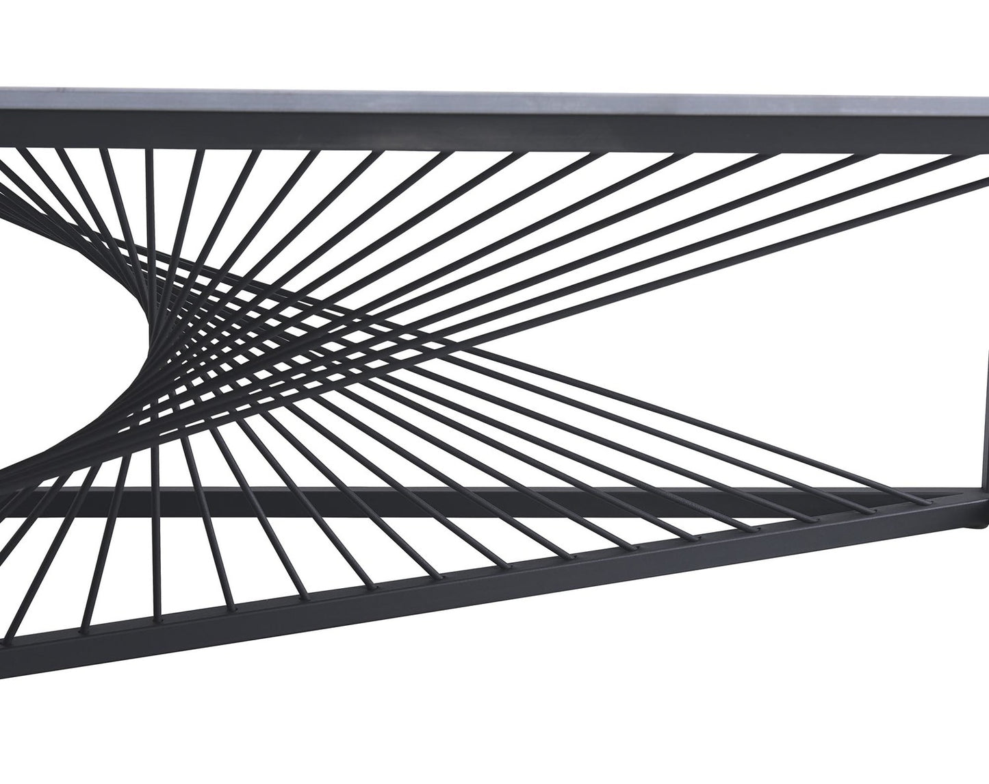 Kafijas galds Infy 120/60/40 cm melns - N1 Home