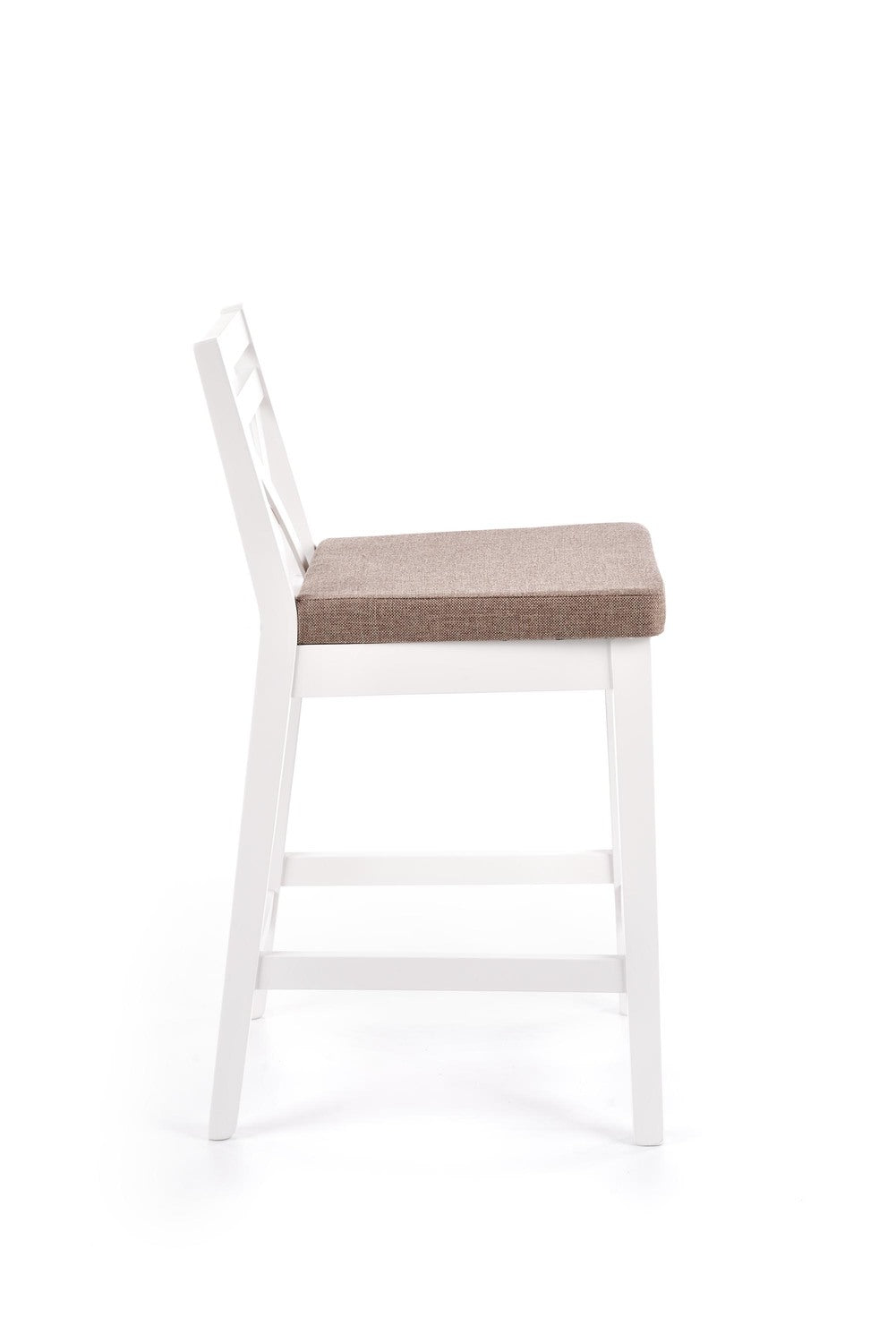 MG krēsls balts/kafijas 41/48/83/58 cm - N1 Home