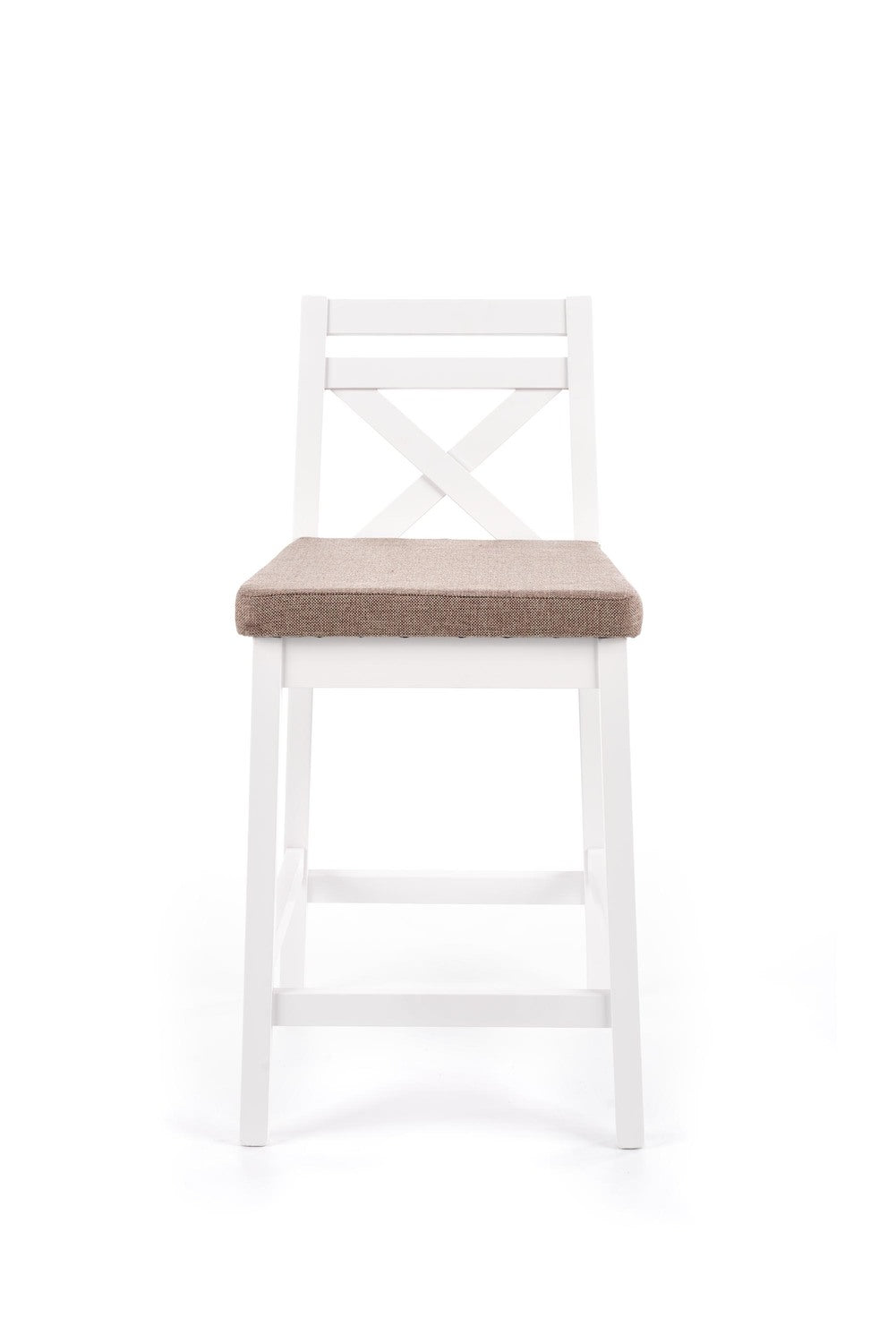 MG krēsls balts/kafijas 41/48/83/58 cm - N1 Home