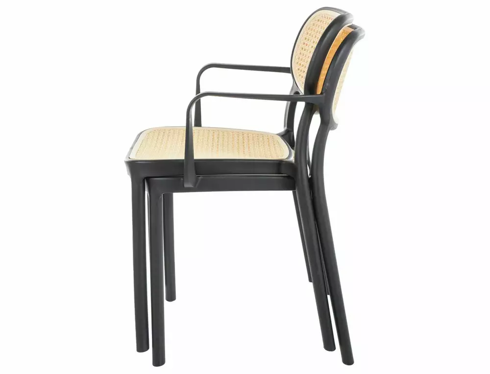 Krēsls BOKA 79/57/46 cm melns - N1 Home