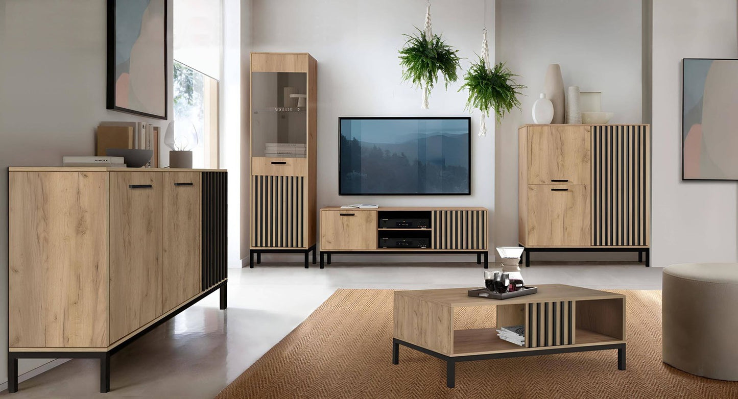 Skapis Lemi 94/56/191 cm - N1 Home