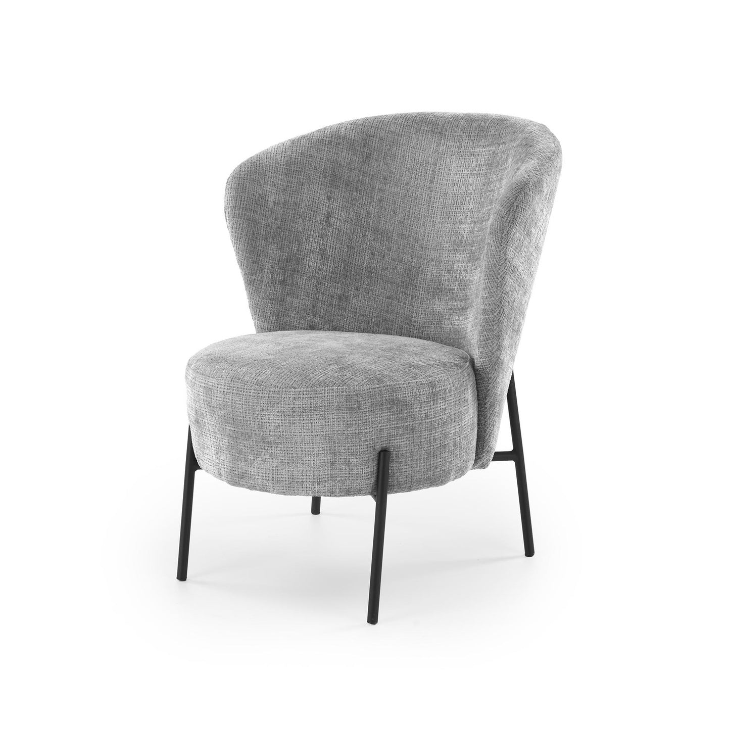 Krēsls Cersir 70/79/85/45 cm pelēks