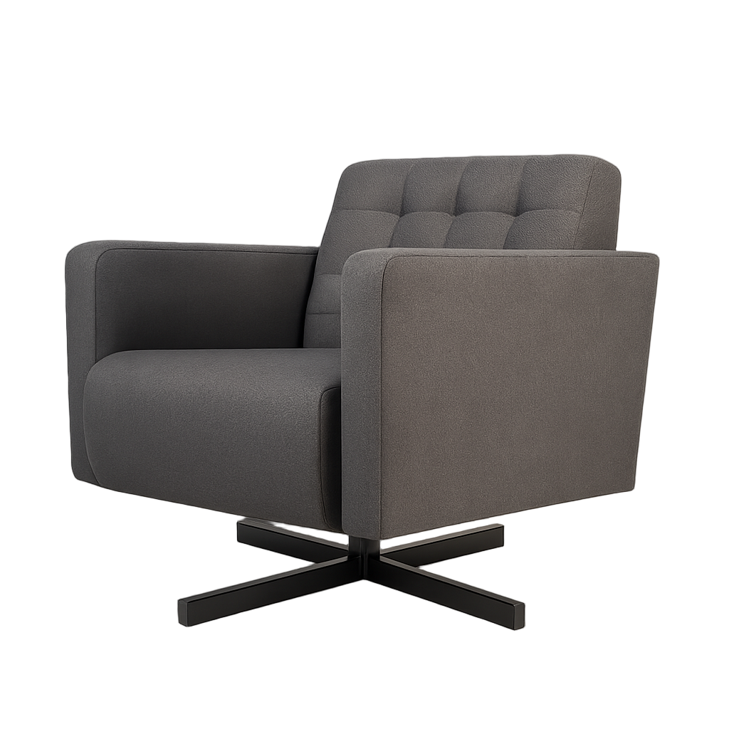 Krēsls Hiho 85/75/70 cm pelēks