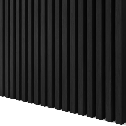 3D sienas lamele melns ozols 3x4x275 cm - N1 Home