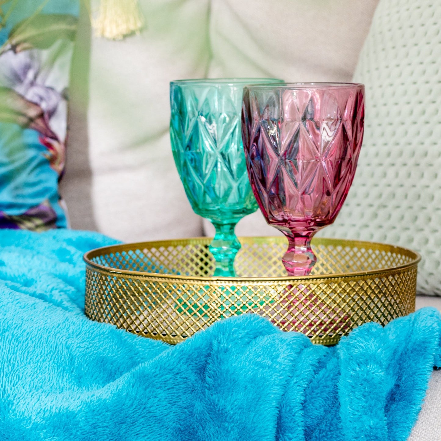 LUNNA caurspīdīgo vīna glĞu komplekts, 4gab.0,31l - N1 Home