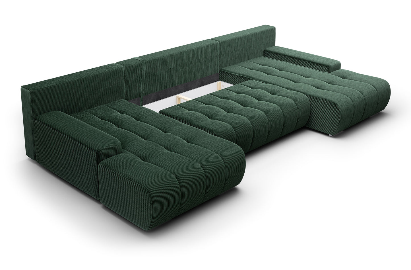 Dīvāns Magli U 85/350/185 cm Poso 14 - N1 Home