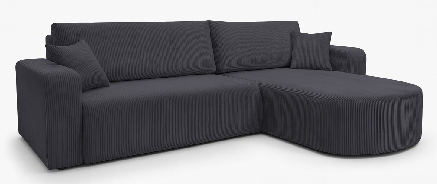 Dīvāns Teos 85/275/170 cm Poso 115 - N1 Home