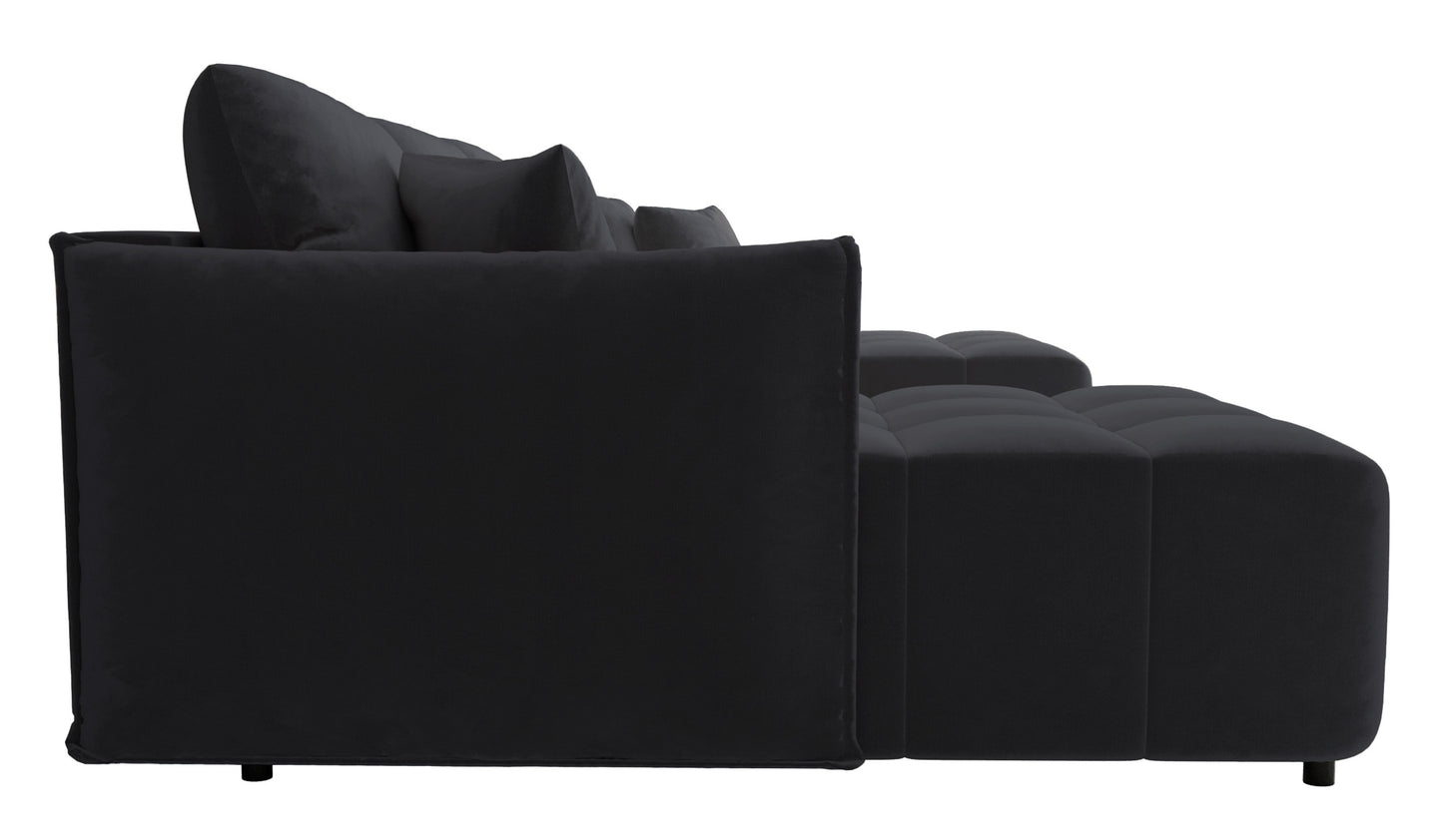 Dīvāns Belviu 349/85/175 cm Monolith 97 - N1 Home