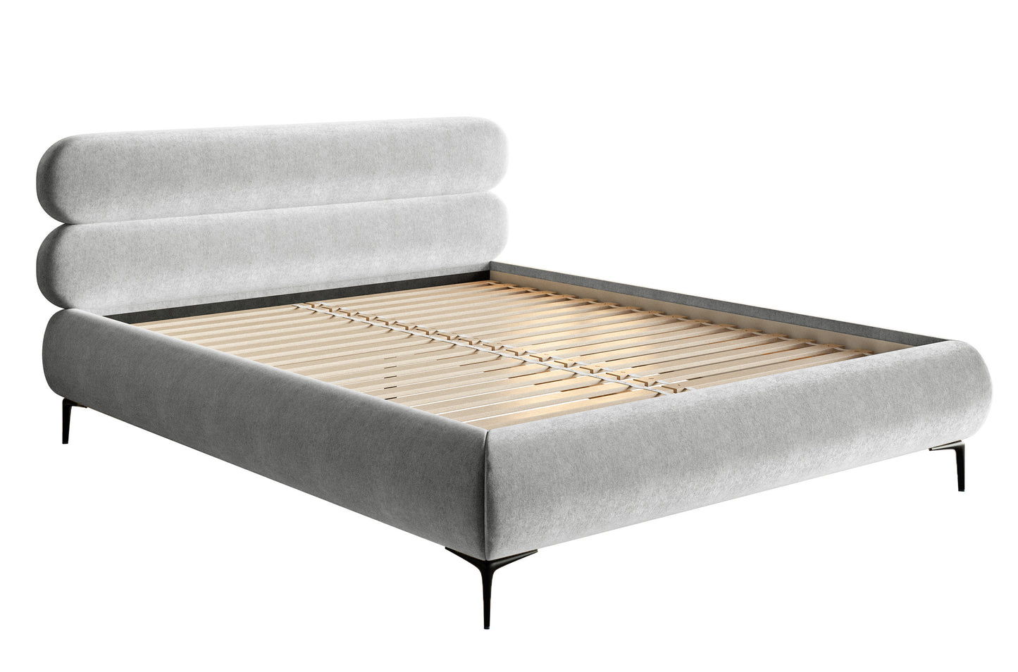 Gulta Loure 140/160/180x200 cm Amon 09/melns kājas - N1 Home