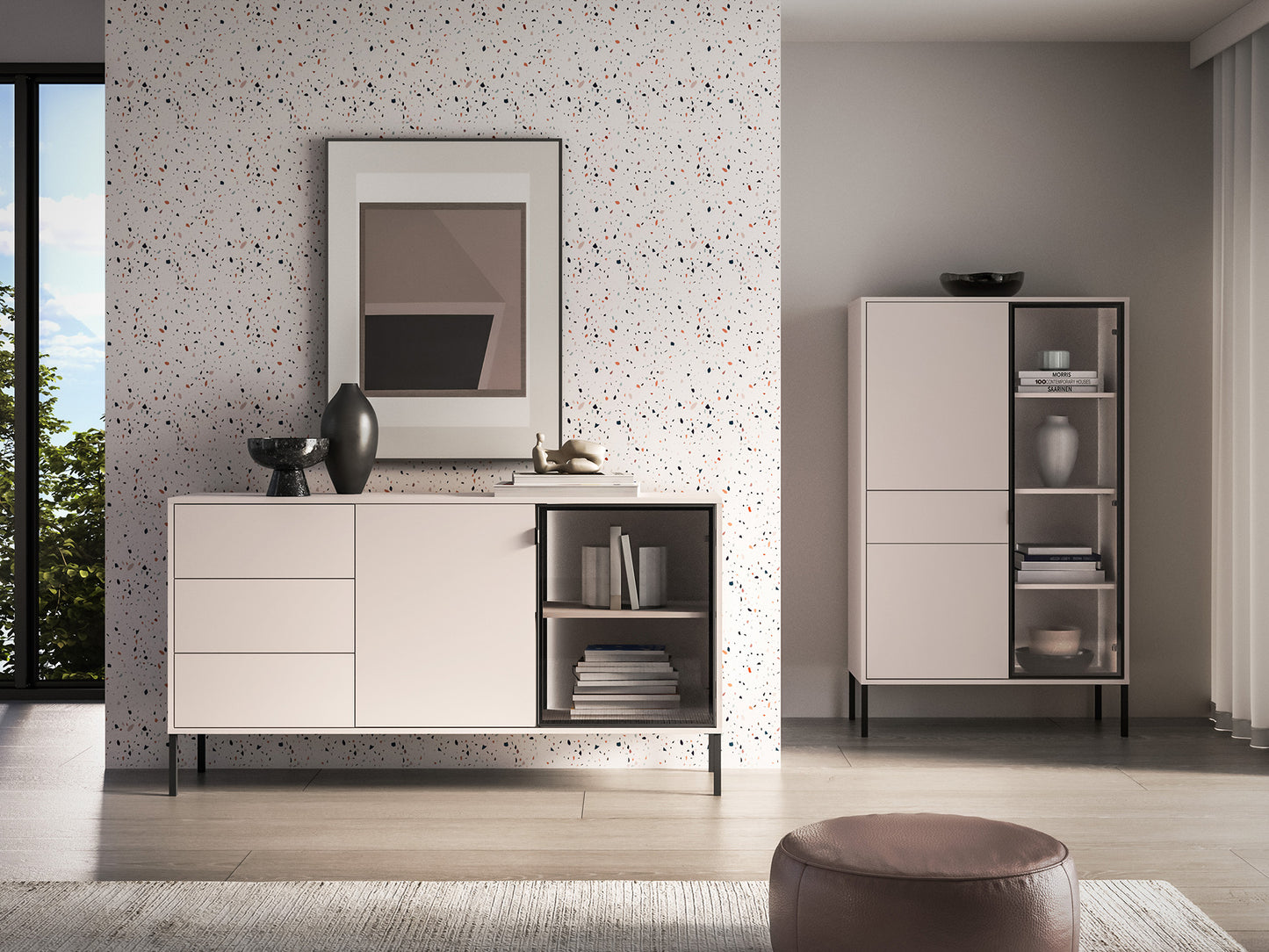 Kumode Baree 160/86/40 cm kašmirs - N1 Home