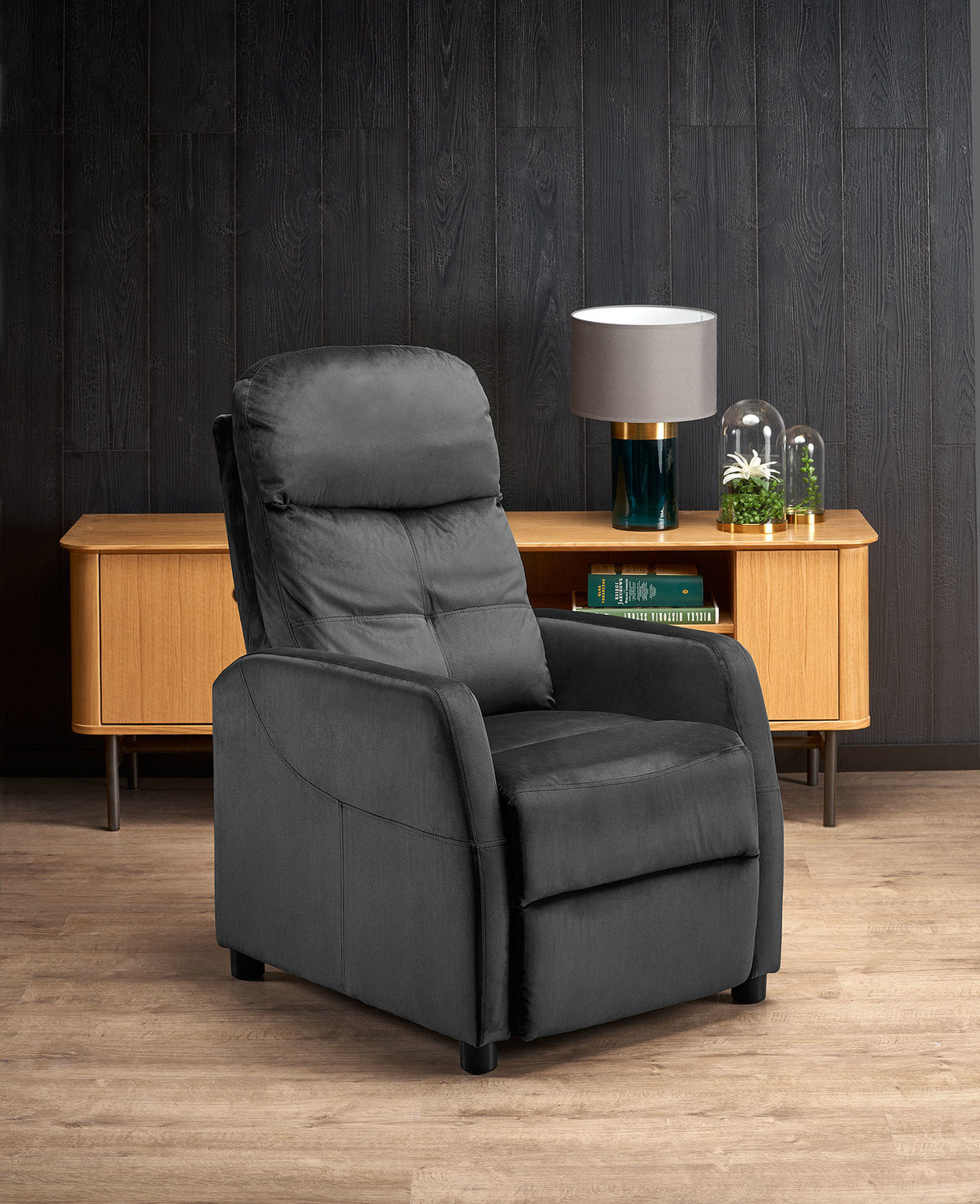 Krēsls Filippo 64/84-135/103-76/48 cm Bluvel 19 - N1 Home