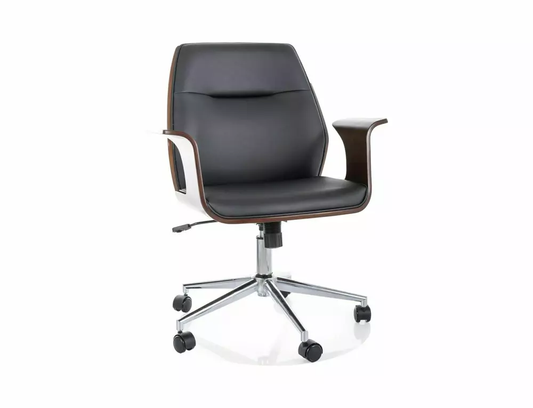 Grozāmais krēsls YVG 48/48/45 cm melns - N1 Home