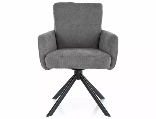 Krēsls UNO 89/61/49 cm pelēks - N1 Home